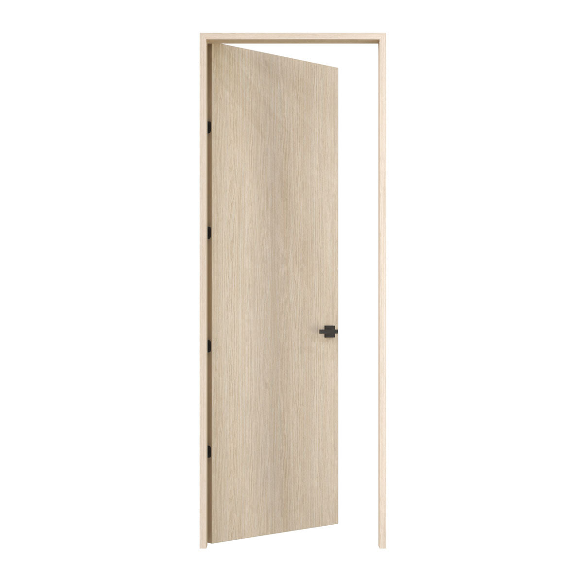 Puerta de madera melaminica veta vertical color Cartagena 70 cm x 235 cm