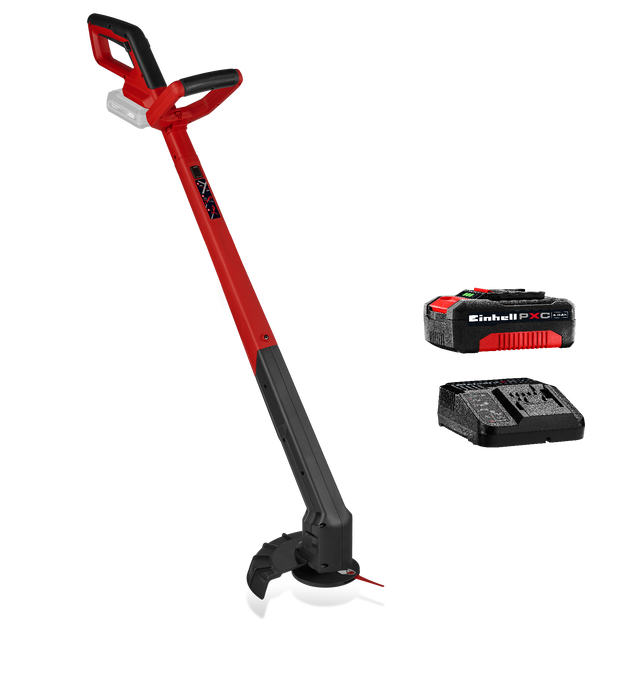 Orilladora inalámbrica 18 V GC-CT 18/2411 Li + batería 4 Ah + cargador marca Einhell