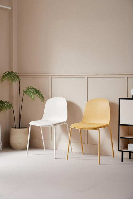 Silla con Cojín Aiara, Color Gris Oscuro, Diseño Moderno