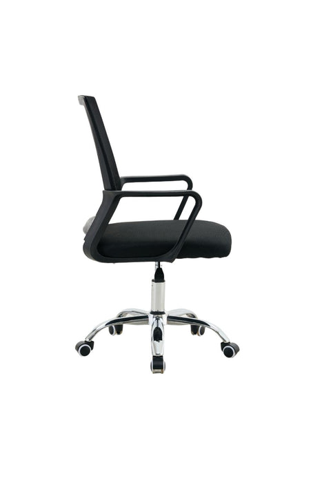 Silla de Escritorio Imperial, Negro, Ergonómica con Reposabrazos