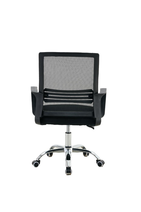 Silla de Escritorio Imperial, Negro, Ergonómica con Reposabrazos