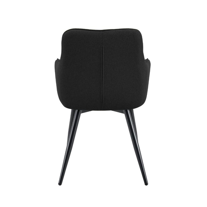 Set de 2 Sillas Neo, Color Negro, Con espaldar y diseño Moderno