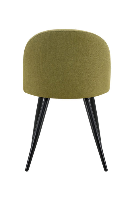Set de 4 Sillas Core, Color Verde, Con espaldar y diseño Moderno