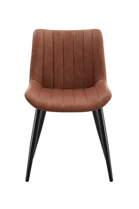 Set de 2 Sillas Nova, Color Marrón, Con espaldar y diseño Moderno