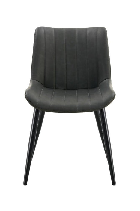 Set de 2 Sillas Nova, Color Negro, Con espaldar y diseño Moderno