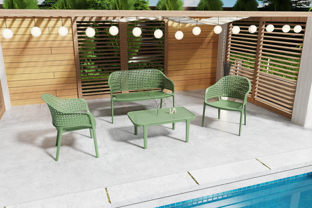 Sala de Exterior Amalfi, Verde Olivo