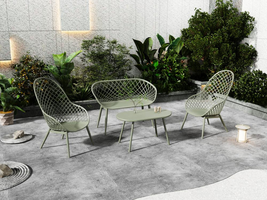 Sala de Exterior Salerno, Verde Olivo