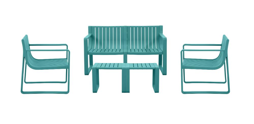 Sala de Exterior Terraluz, Azul Marino