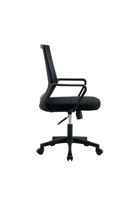 Silla de Escritorio Regal, Negro, Ergonómica con Reposabrazos