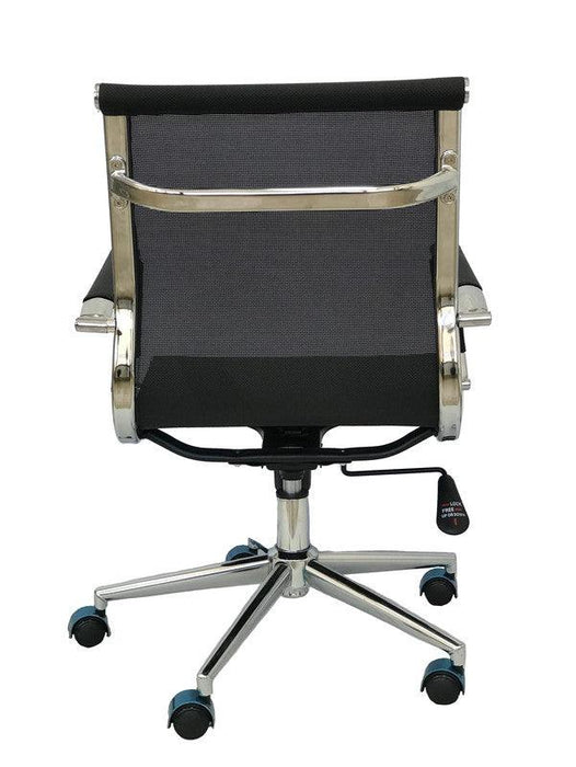 Silla Para Oficina Escritorio Baja - Negra