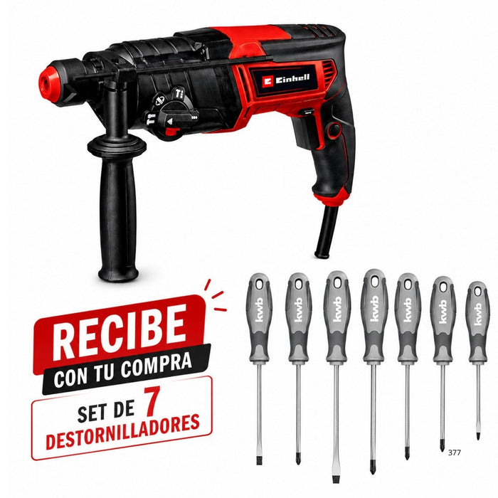 Rotomartillo sds plus 2.6 joule marca Einhell