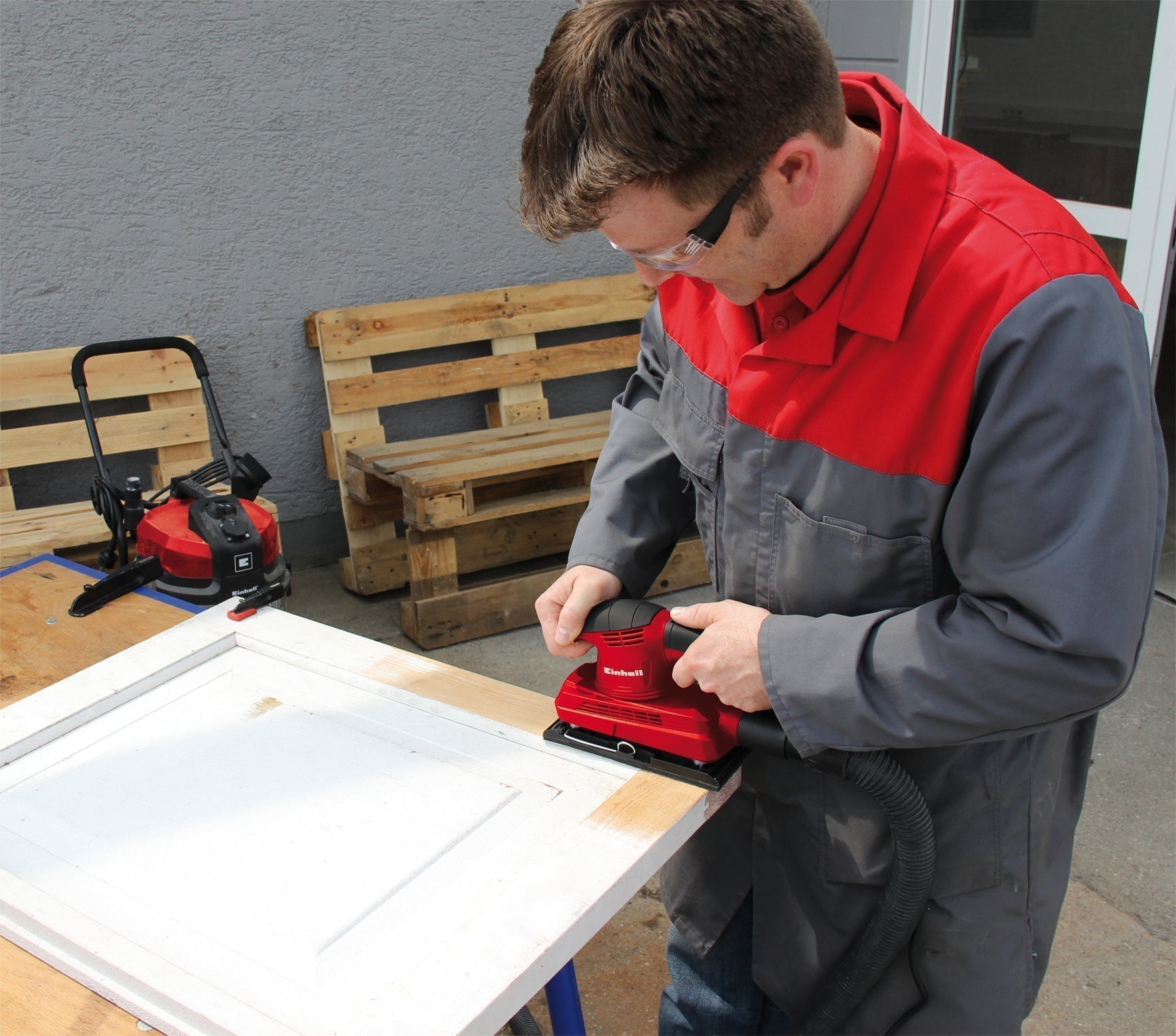 Lijadora de 1/3 150 Watts + Atornillador  Inalámbrico  1/4