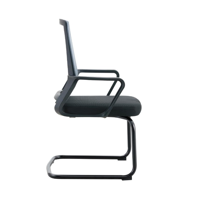 Silla de Escritorio Prestige, Gris, ergonómica con reposabrazos