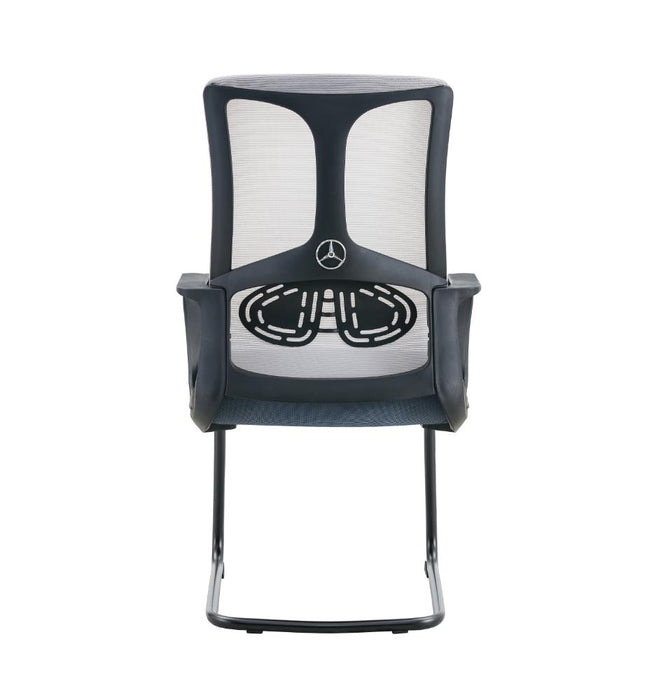 Silla de Escritorio Noblew, Gris, ergonómica con reposabrazos