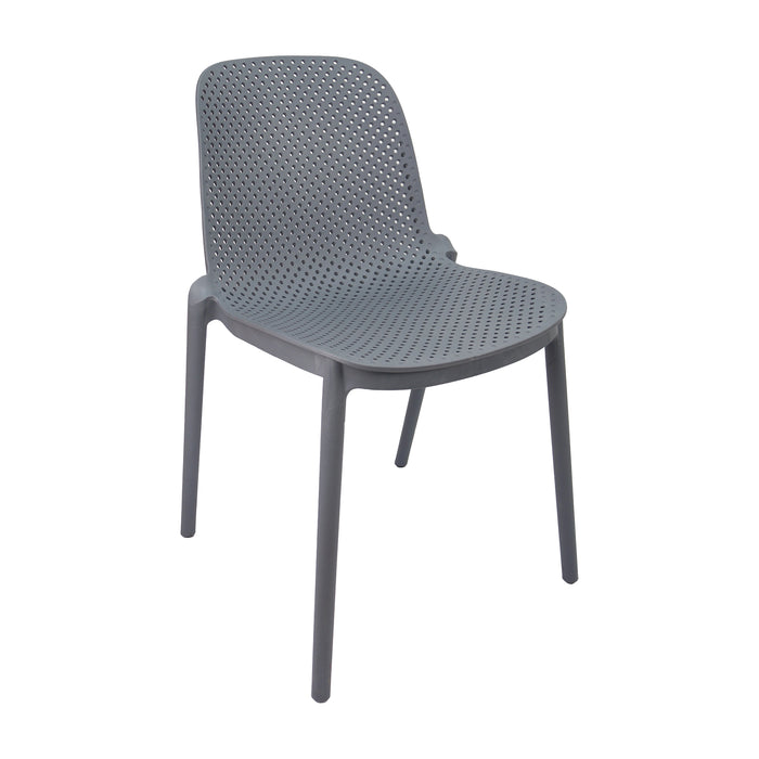 Silla exterior berlin sin brazos gris  marca Boxbit