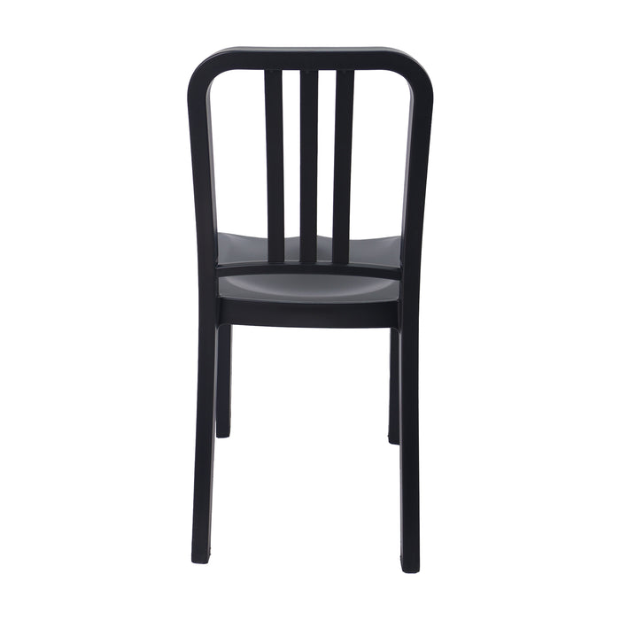 Set de 2 sillas exterior munich sin brazos grafito  marca Boxbit