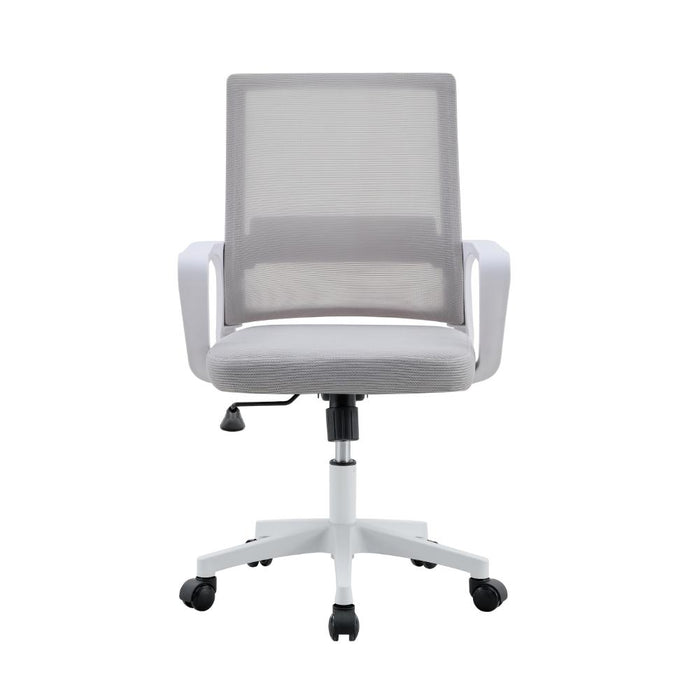Silla de Escritorio Regal, Gris, ergonómica con reposabrazos