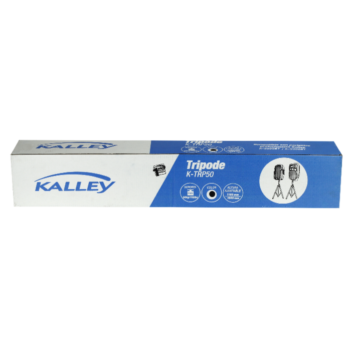 Trípode para parlante Kalley con base ajustable y resistente