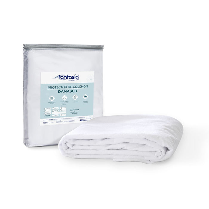 Protector damasco de 140x190x40 cm marca Fantasía
