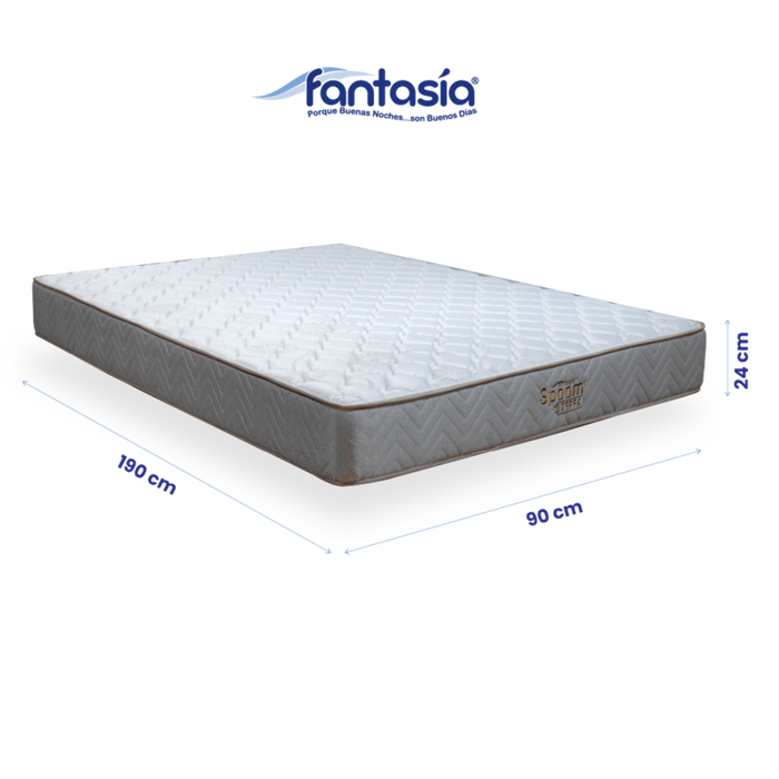 Colchón spoom de 090x190 cm marca Fantasía