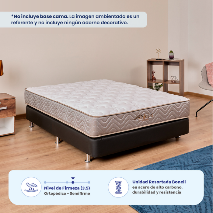 colchón litium de 140x190 cm marca Fantasía