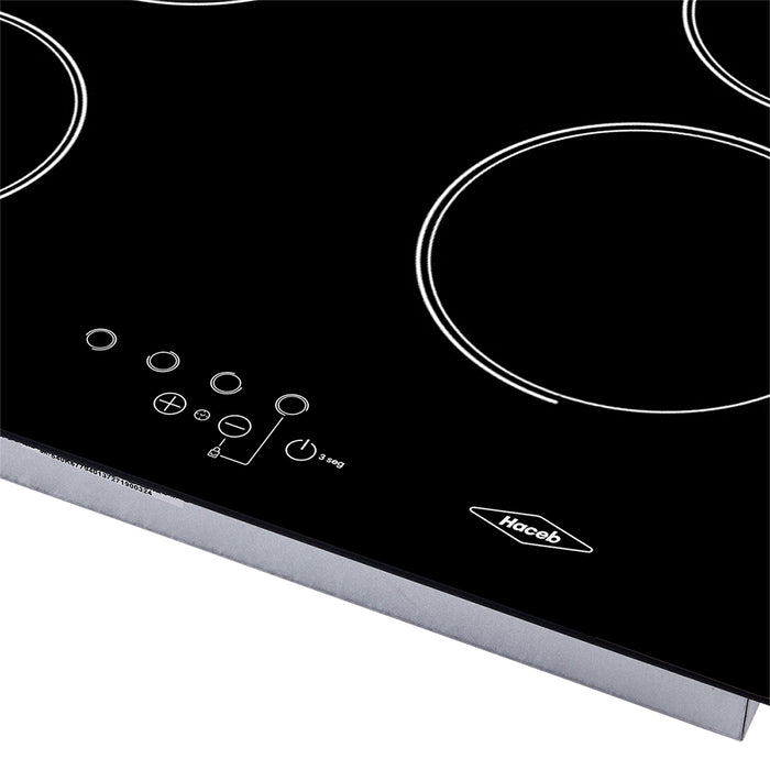 Cubierta vitro de 60 Cm 220V marca Haceb