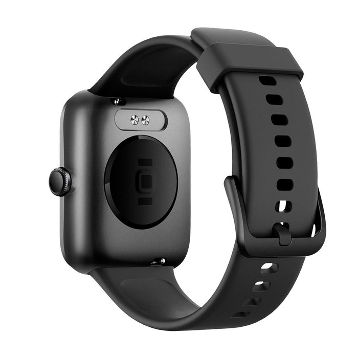 Reloj deportivo inteligente color negro con pantalla táctil