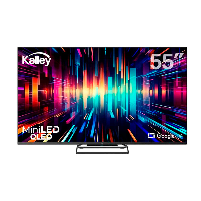 Televisor Kalley de 55" calidad 4K UHD Smart TV con Google integrado