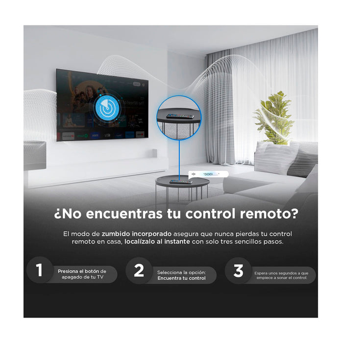 Televisor Kalley de 55" calidad 4K UHD Smart TV con Google integrado