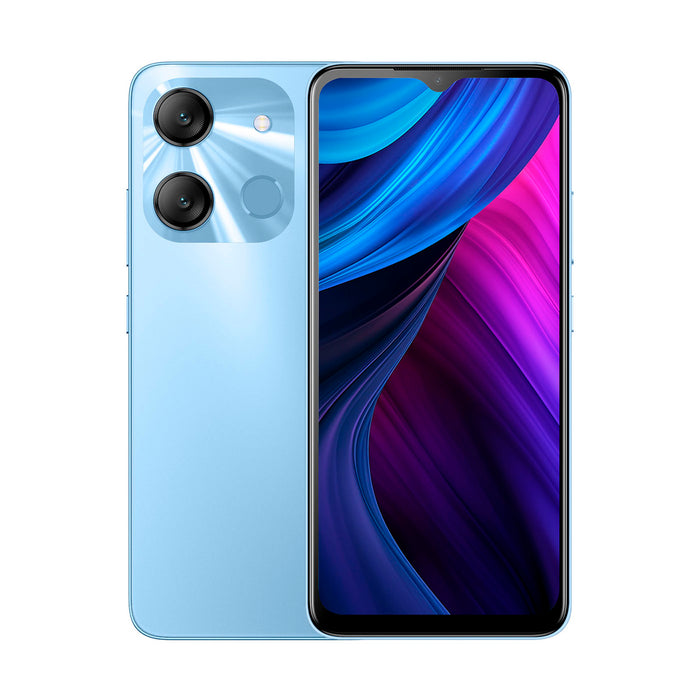 Celular Kalley Black G3 de 128GB azul con cámara frontal y trasera