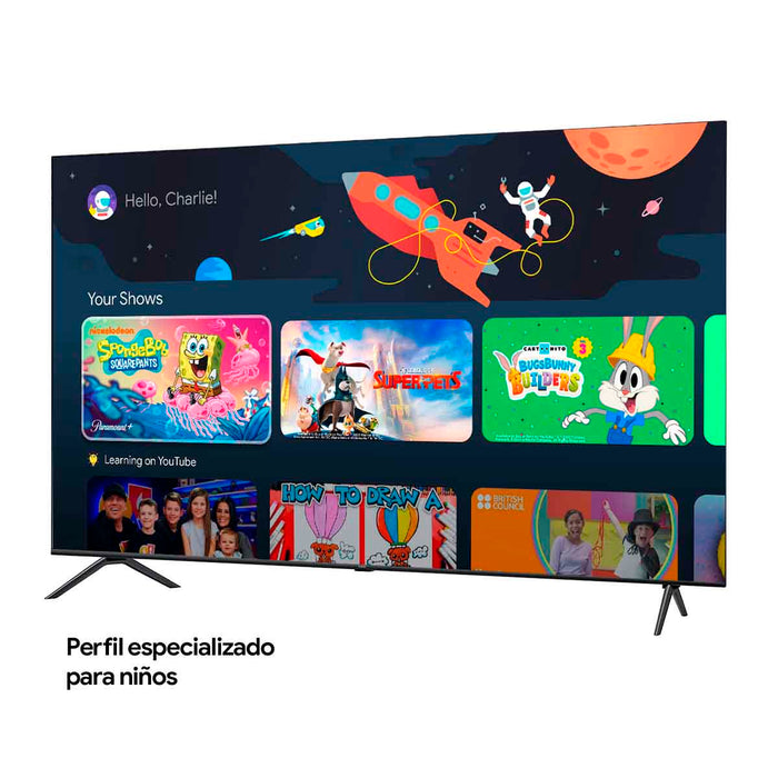Televisor Kalley de 70" calidad QLED 4K Smart TV ideal para cine en casa