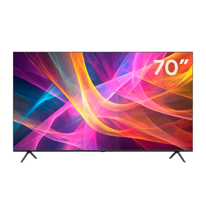 Televisor Kalley de 70" calidad QLED 4K Smart TV ideal para cine en casa