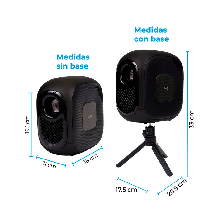 Proyector LED calidad HD con conexión Smart WiFi