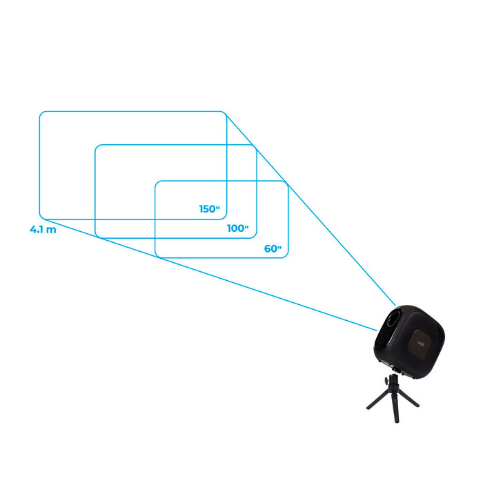 Proyector LED calidad HD con conexión Smart WiFi