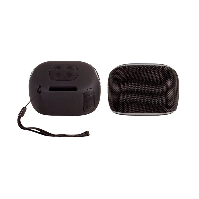 Parlante portátil Kalley con conexión Bluetooth, radio FM, USB y microSD color negro