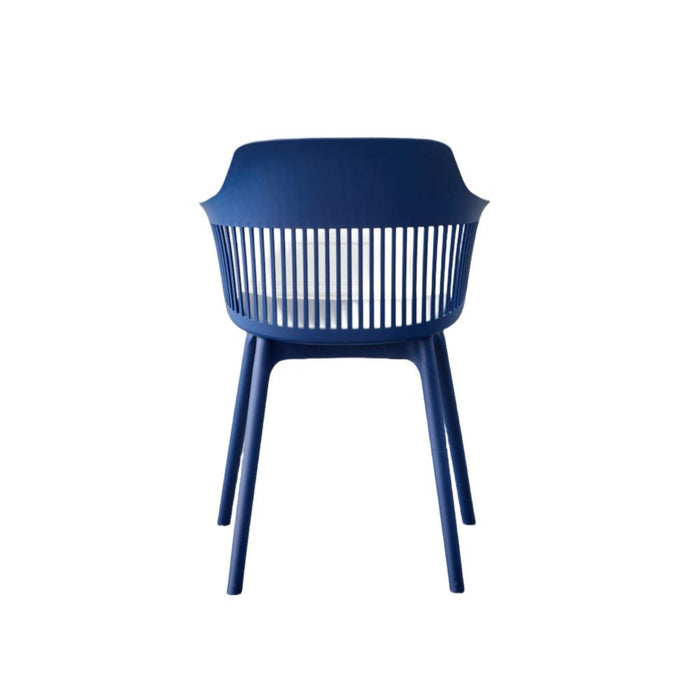 Silla Con Cojin Max, Color Azul, Con espaldar y cojín