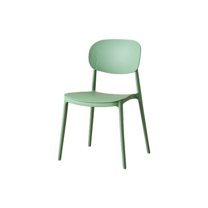 Silla Milan, Color Verde, Con espaldar y diseño Moderno