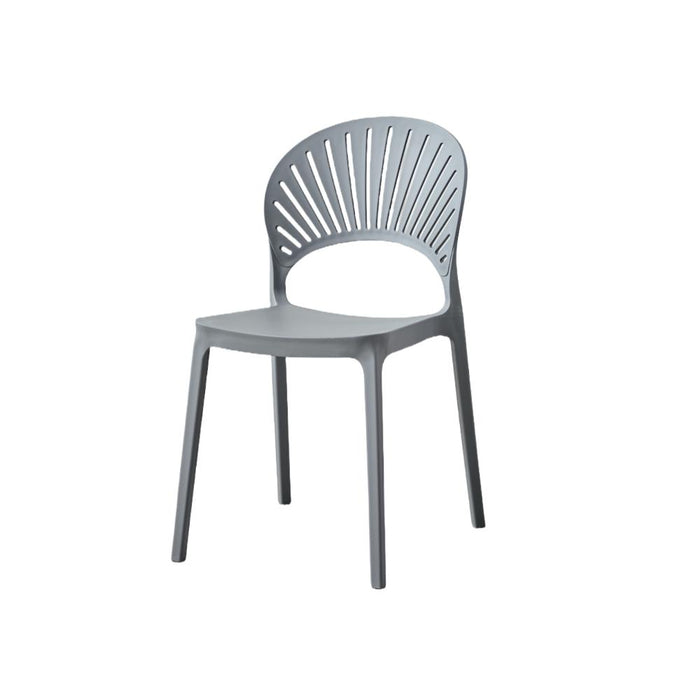 Silla Paraiso, Color Gris Oscuro, Con espaldar y Diseño moderno