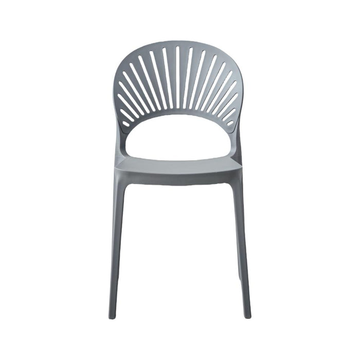 Silla Paraiso, Color Gris Oscuro, Con espaldar y Diseño moderno