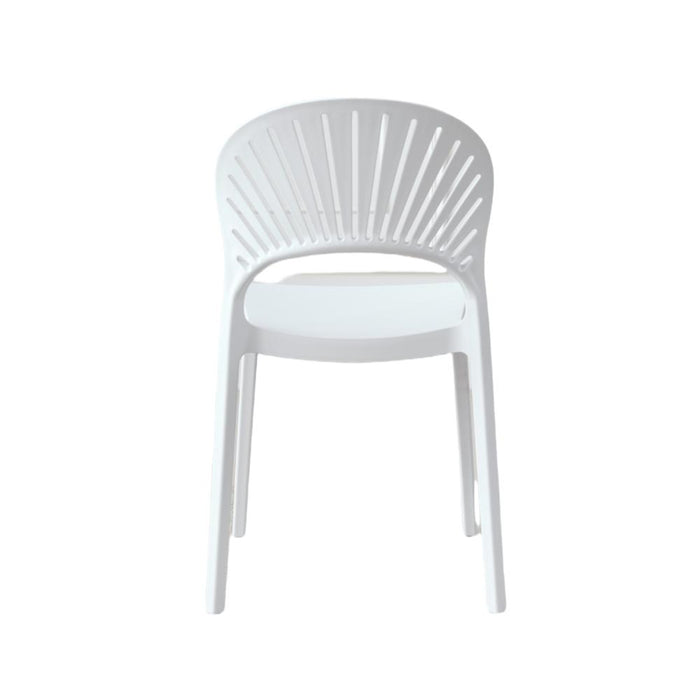 Silla Paraiso, Color Blanco, Con espaldar y diseño Moderno