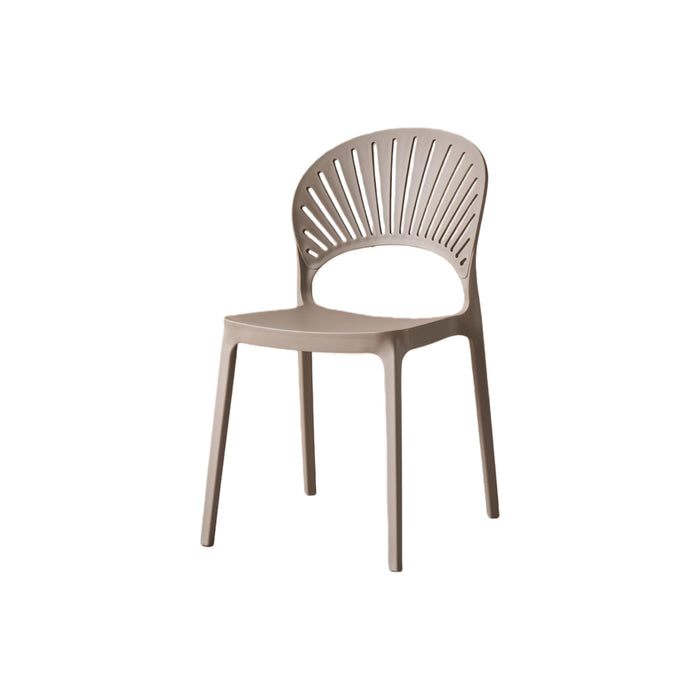 Silla Paraiso, Color Taupe, Con espaldar y Diseño moderno