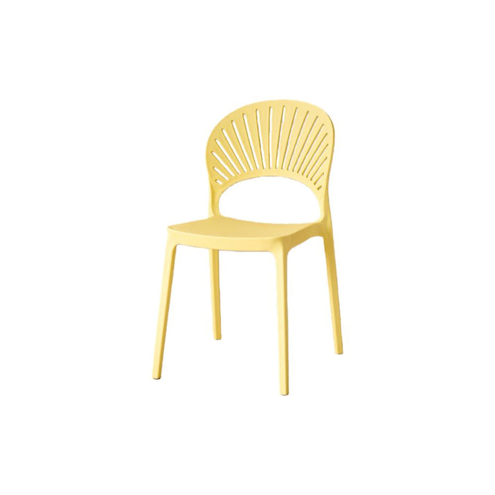 Silla Paraiso, Color Amarillo, Con espaldar y Diseño moderno