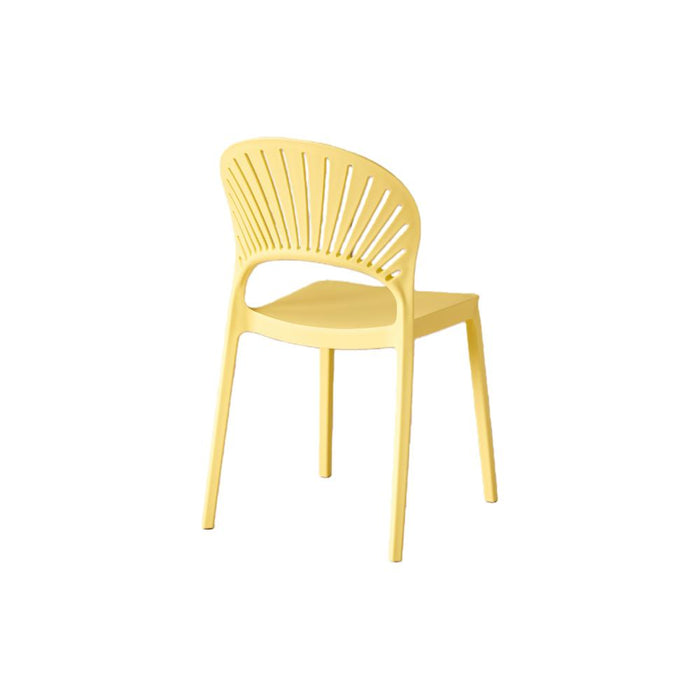 Silla Paraiso, Color Amarillo, Con espaldar y Diseño moderno