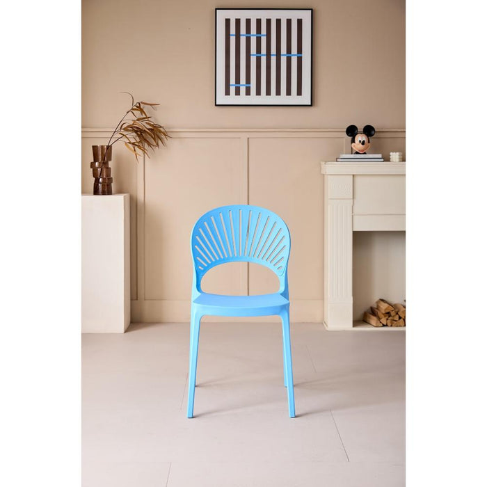 Silla Paraiso, Color Azul, Con espaldar y Diseño moderno