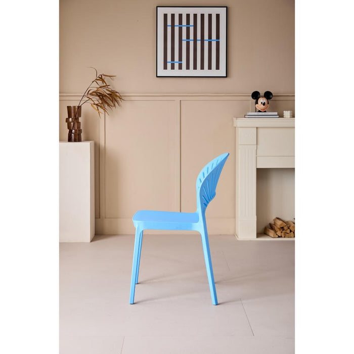 Silla Paraiso, Color Azul, Con espaldar y Diseño moderno