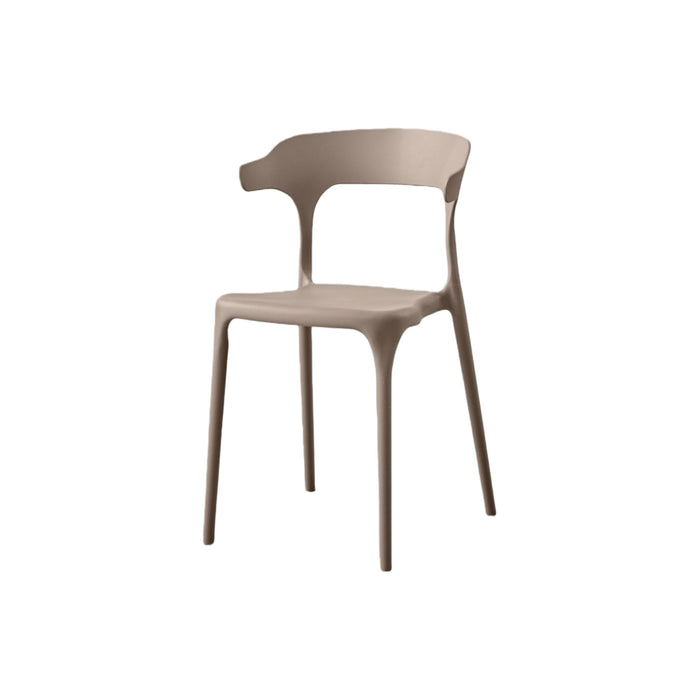 Silla Elena, Color Taupe, Diseño Moderno