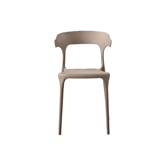 Silla Elena, Color Taupe, Diseño Moderno