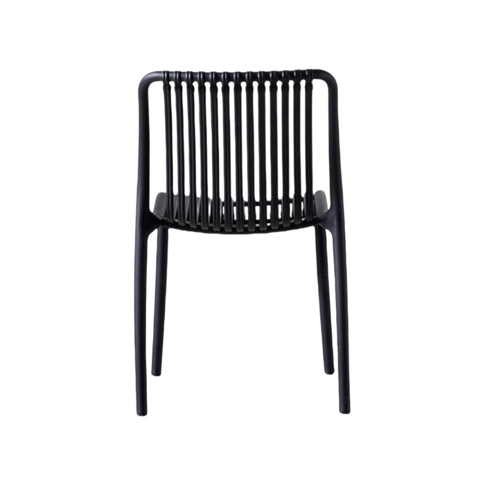 Silla Terra, Color Negro, Con espaldar
