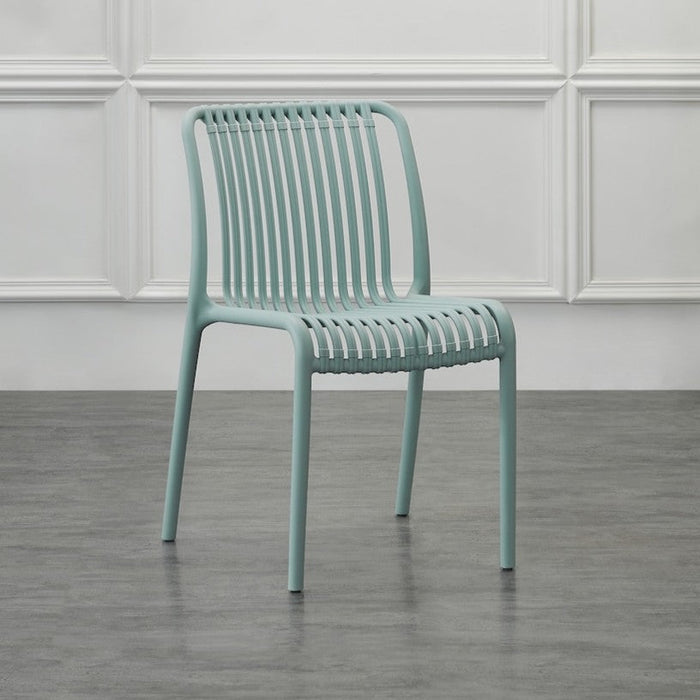 Silla Terra, Color Azul Claro, con Espaldar