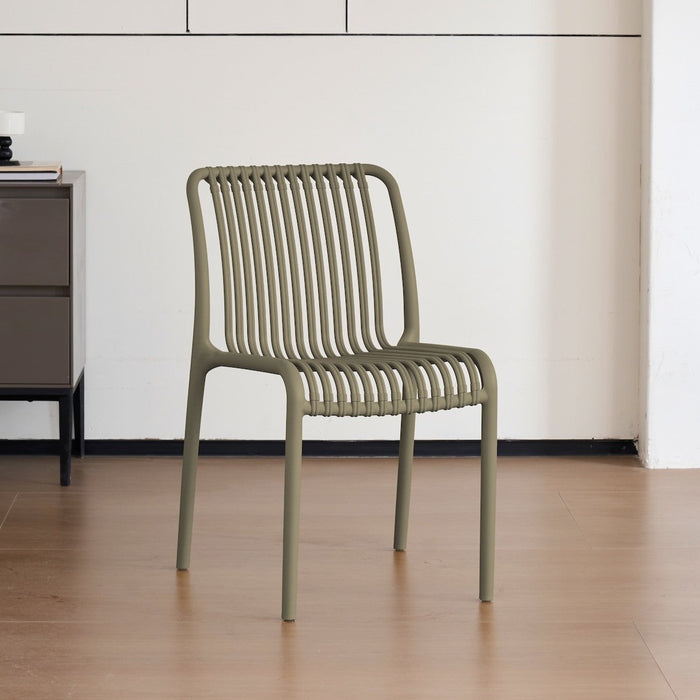 Silla Terra, Color Taupe, con Espaldar